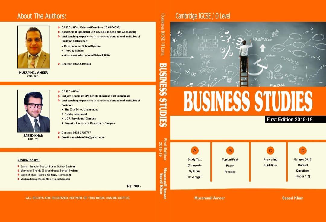 Cambridge IGCSE / O Level Business Studies