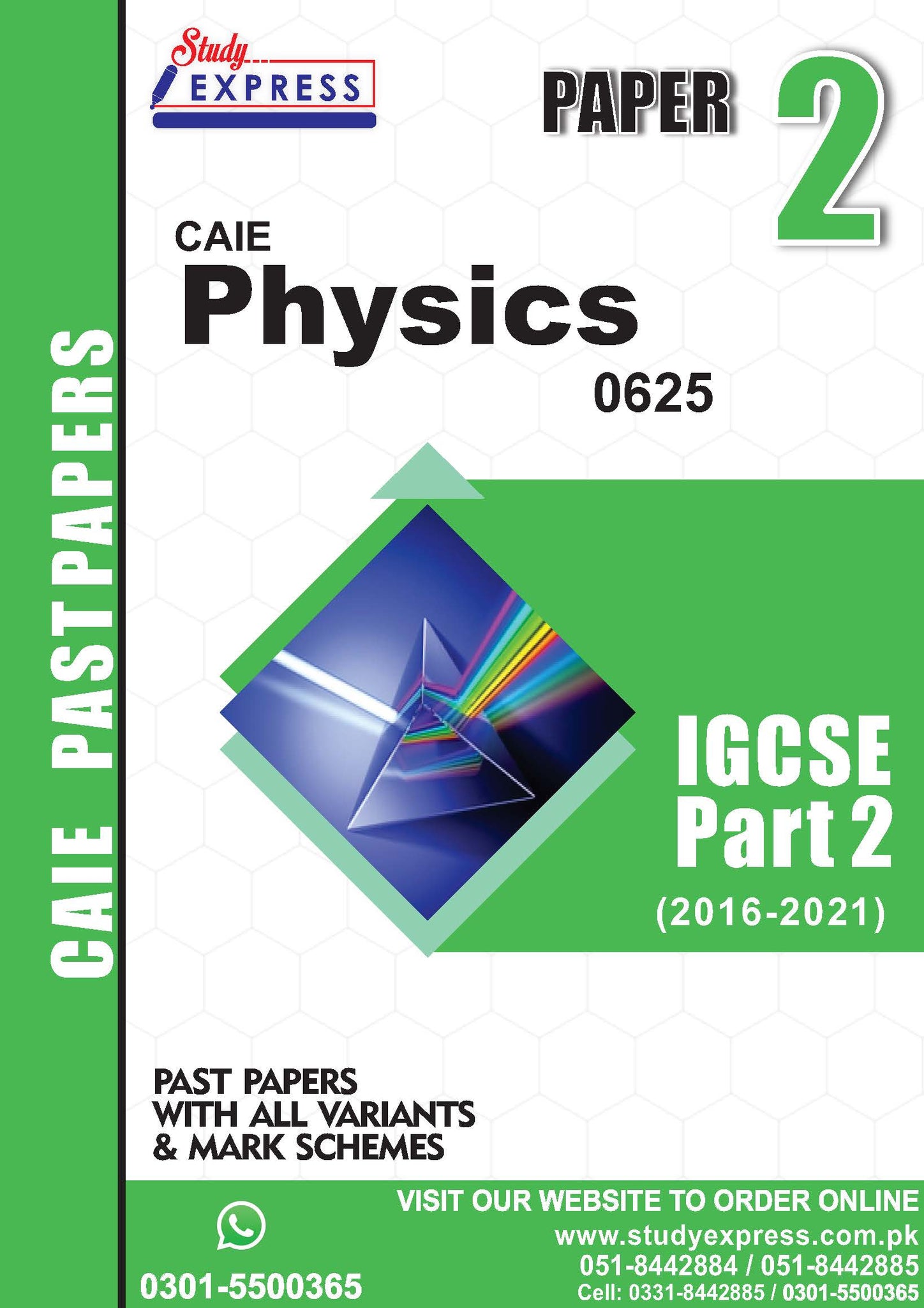 Physics 0625 P2 Past Paper Part 2 (2017-2024)