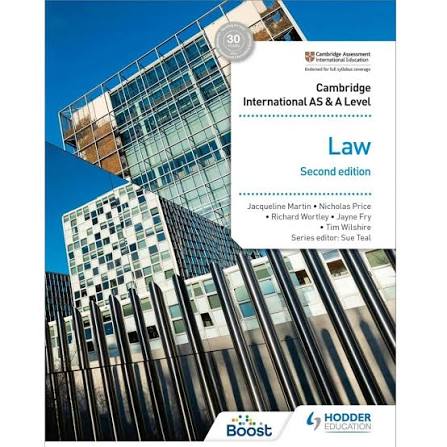 Cambridge AS/A-Level Law (9084) Coursebook  2nd Edition (Low Price  Edition)
