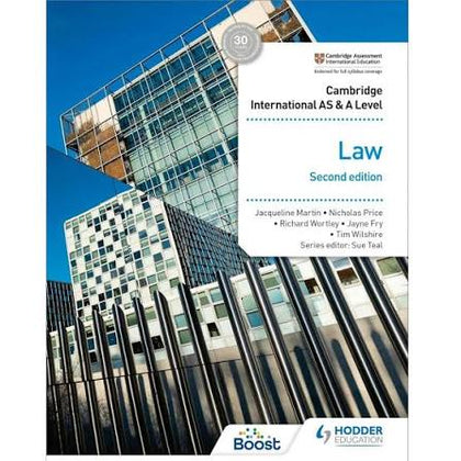 Cambridge AS/A-Level Law (9084) Coursebook  2nd Edition (Low Price  Edition)