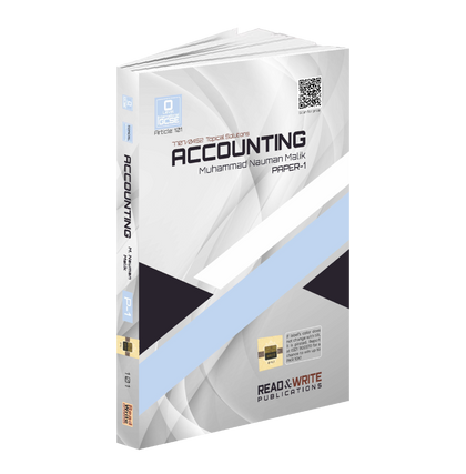101 Accounting O-Level/IGCSE MCQ'S P-1 Topical Worked Solutions By Nauman Malik