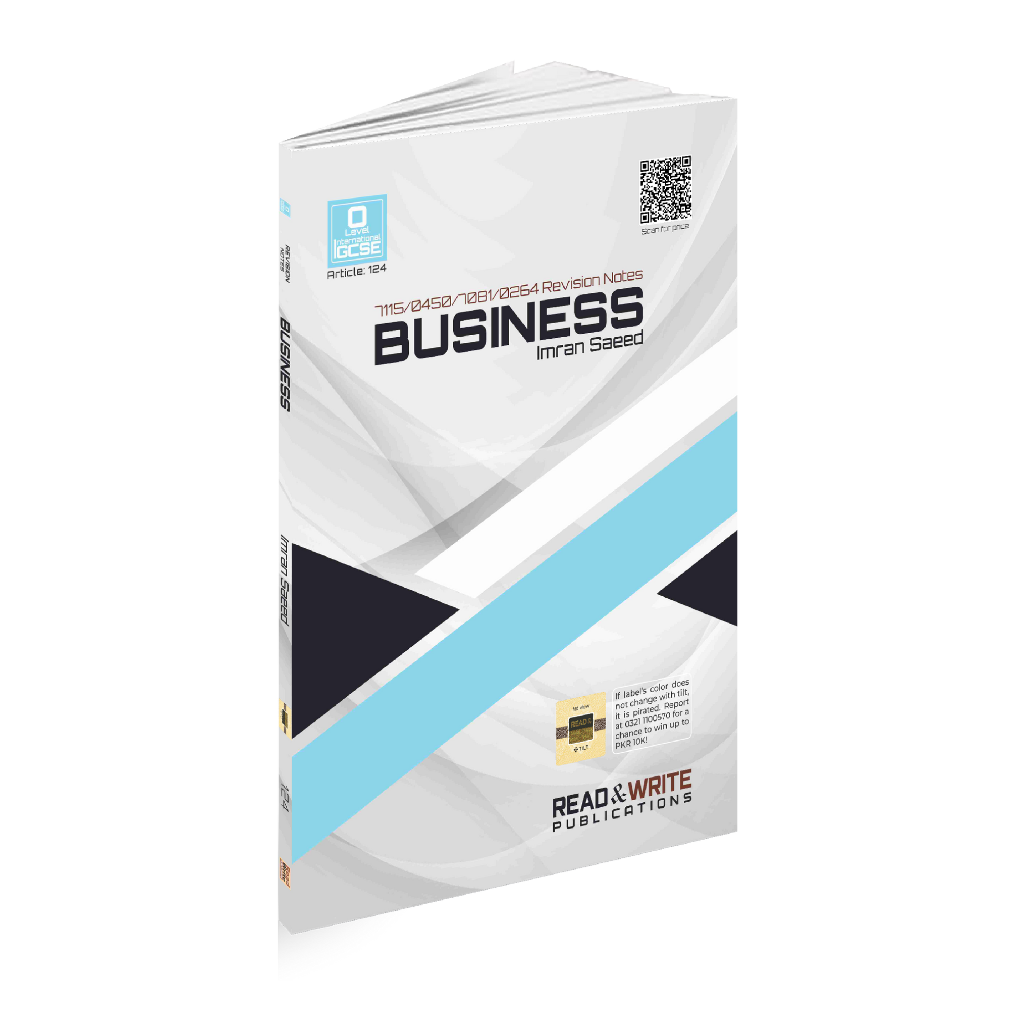 124 Business O-Level/IGCSE Revision Notes Series By Mr. Imran Saeed