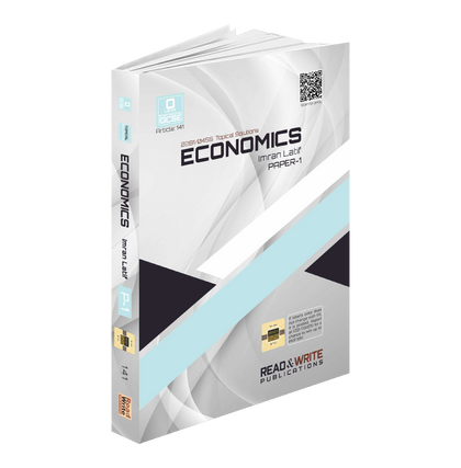 141 Economics O-Level/IGCSE Paper-1 (MCQ's) Topical Worked Solutions By Mr. Imran Latif