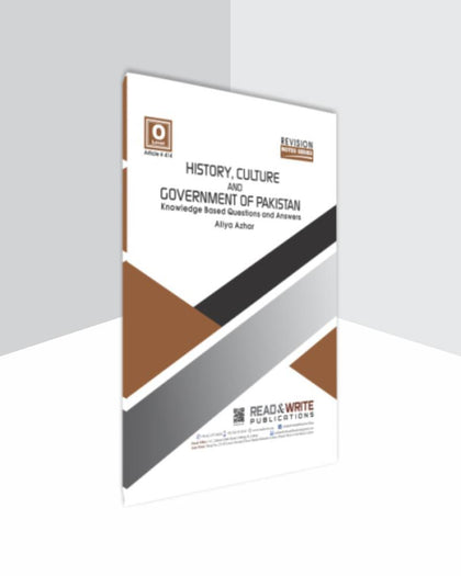 414 History Culture & Government Of Pakistan O-Level/IGCSE Teacher Notes By Ms. Aliya Azhar