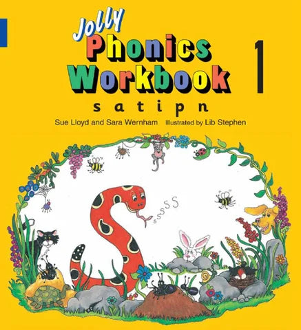 ENGLISH  (Jolly phonics work book  1 )