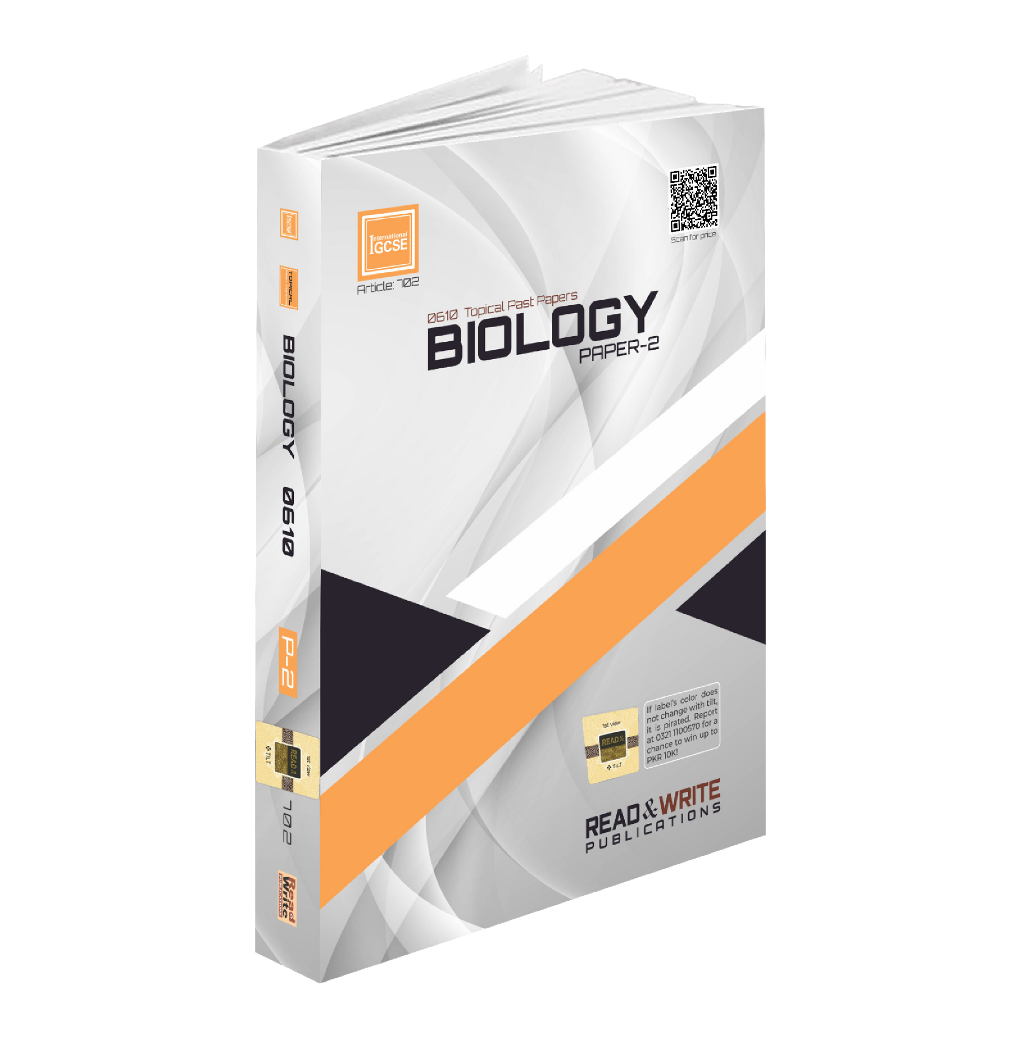 702 Biology IGCSE Paper 2 Topical MCQ,S By Shamyl Farooq