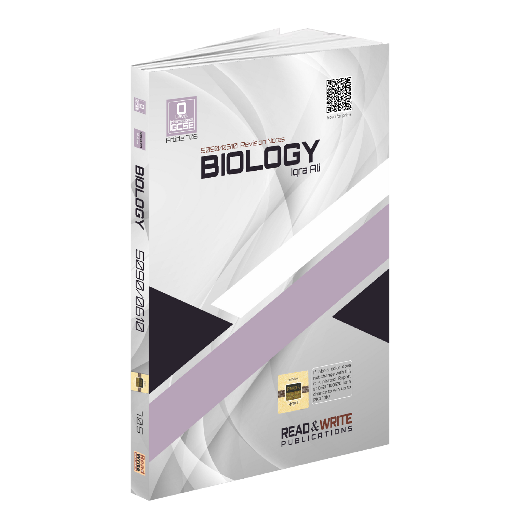 705 Biology O-Level/IGCSE Revision Notes Series By Iqra Ali
