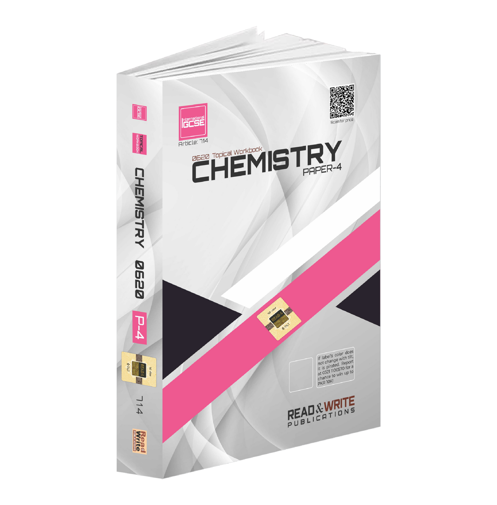 714 Chemistry IGCSE Paper-4 Topical Workbook By Mr. Shabbir Afzal