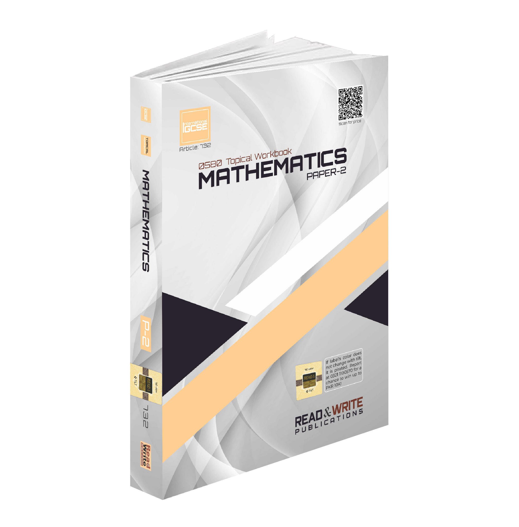 732 Mathematics IGCSE Paper-2 Extended Topical Workbook By Mr. Nubeer Khan