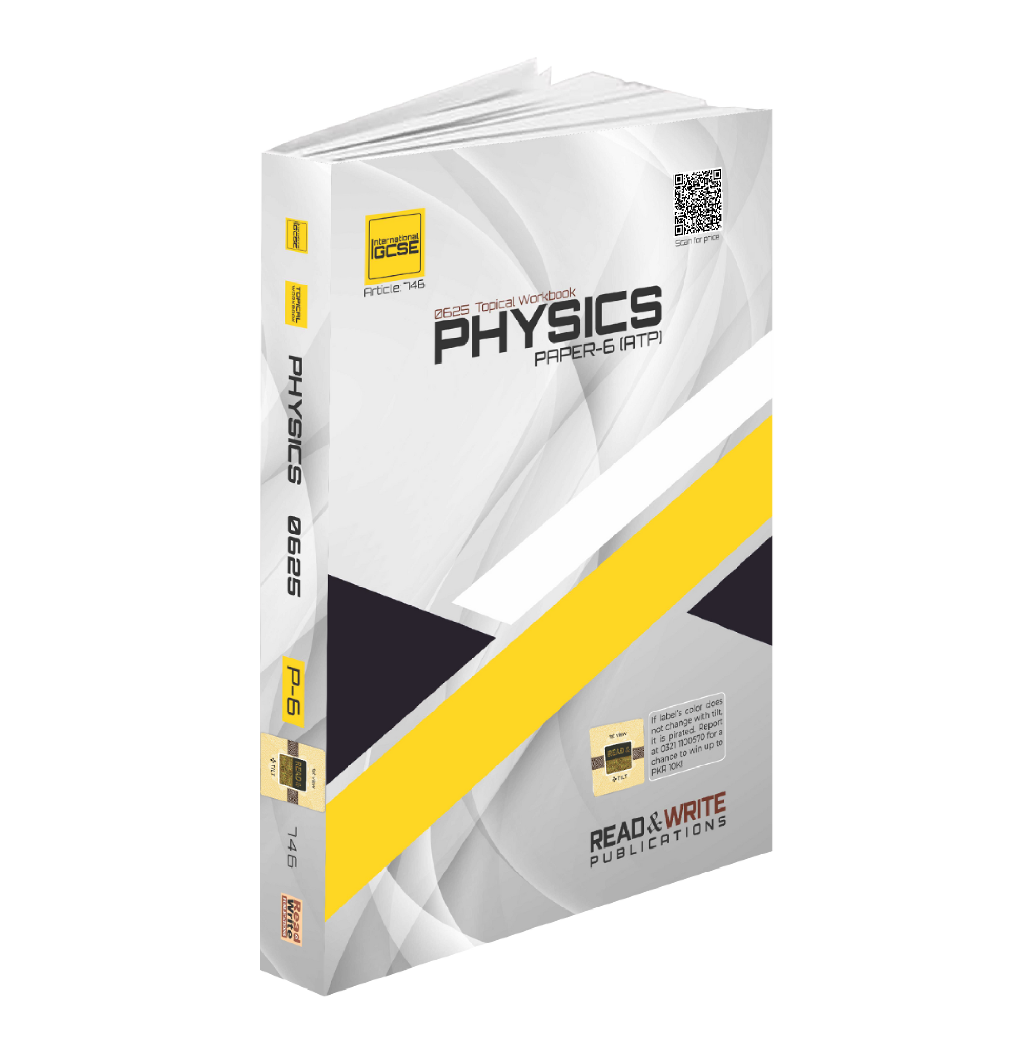 IGCSE Physics 746 Physics IGCSE Paper 6 (ATP) Workbook By Ms. Uzma Imran