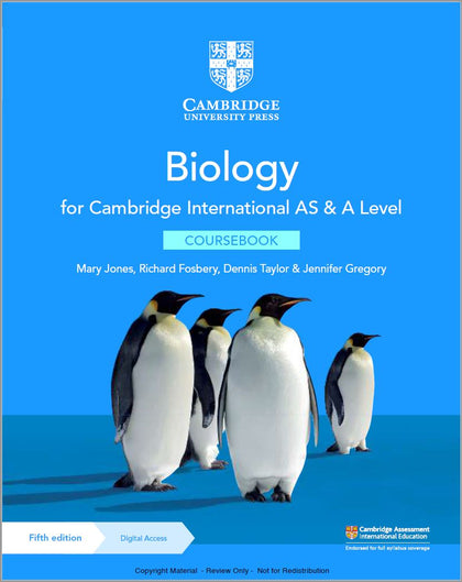 Cambridge International AS and A Level Biology Coursebook Mary John