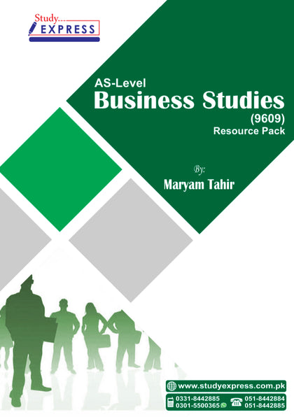 Ma'am Maryam Tahir AS Business Studies Resource Pack