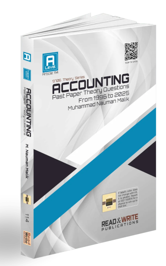 Accounting A Level Past Papers Theory Questions