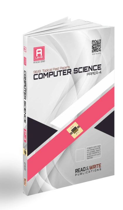 Computer Science A – Level Paper-4 Topical Workbook