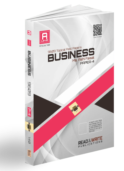 Business Studies A Level Paper-4 Topical Past Papers with Mark Scheme