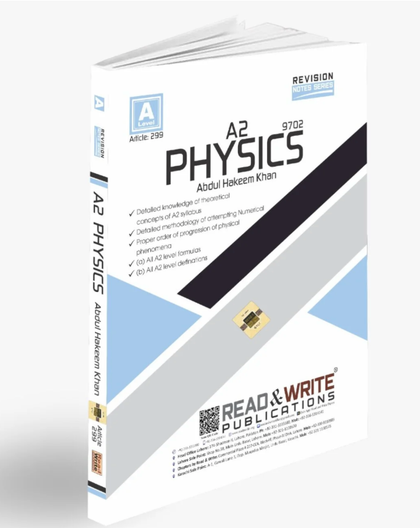 Physics A2 Level Revision Notes Series 9702
