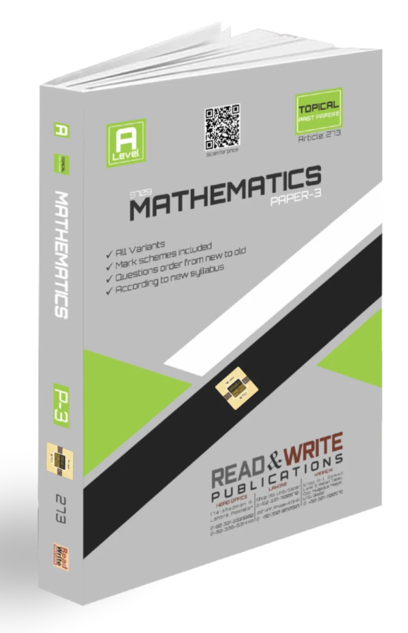 Mathematics A-Level Paper-1 Topical Past Papers