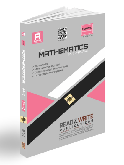 Mathematics A Level Paper 4 (M1) Topical Past Papers