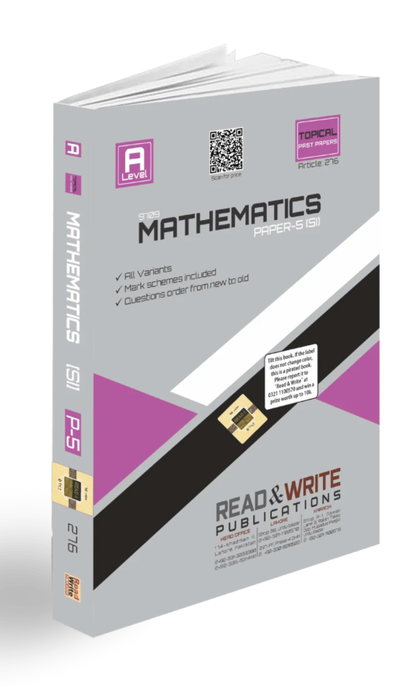 Mathematics A Level Paper 5 (S1) Topical past papers