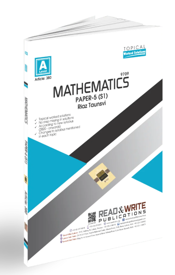 Mathematics A Level Paper 6 (S1) Topical Worked Solutions