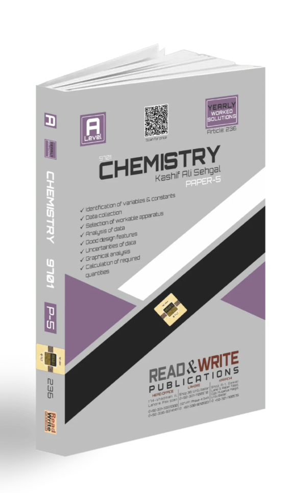 Chemistry A Level Paper-5 Worked Solutions