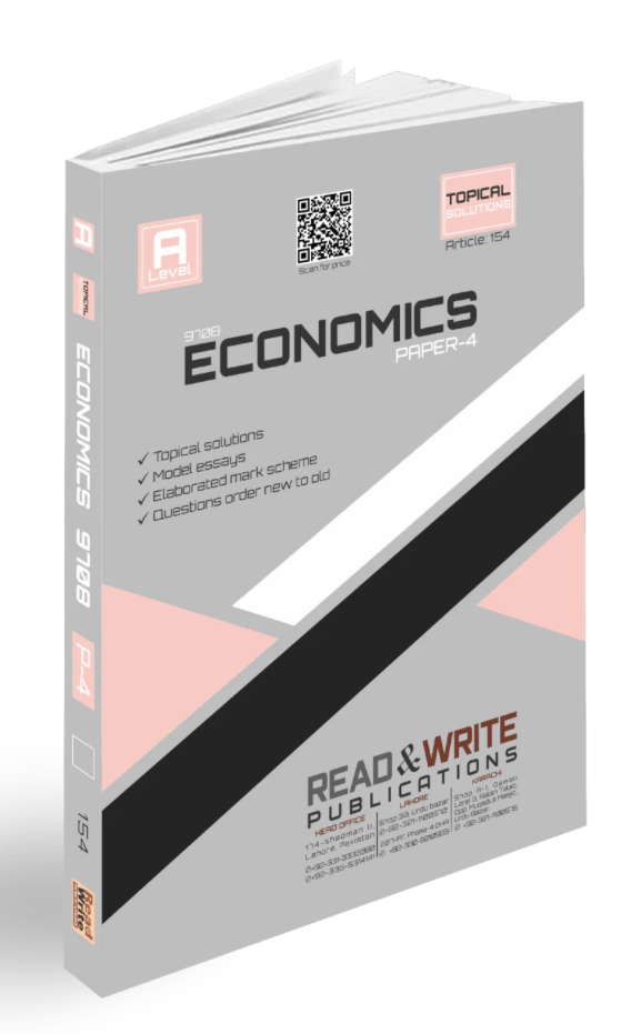 Economics A-Level Paper-4 Topical Worked Solutions