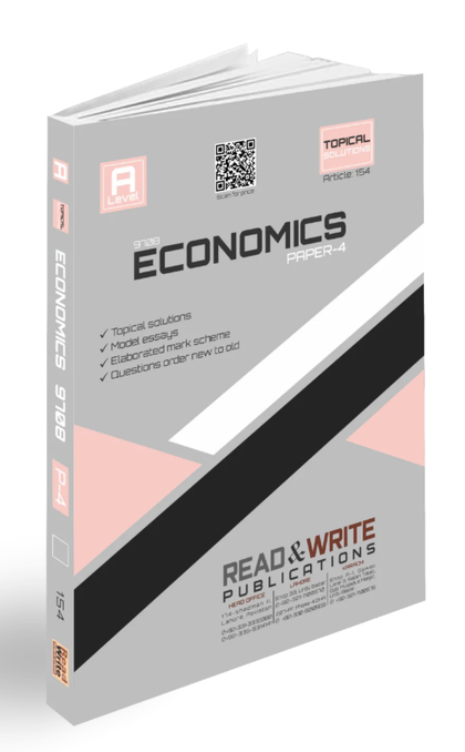 Economics A-Level Paper-4 Topical Worked Solutions