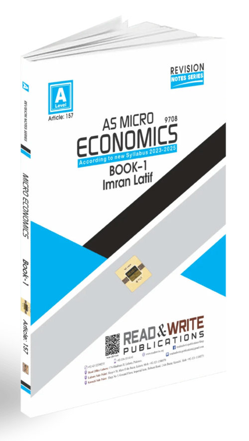 Micro Economics AS Level Revision Notes Series Book 1 by Imran Latif