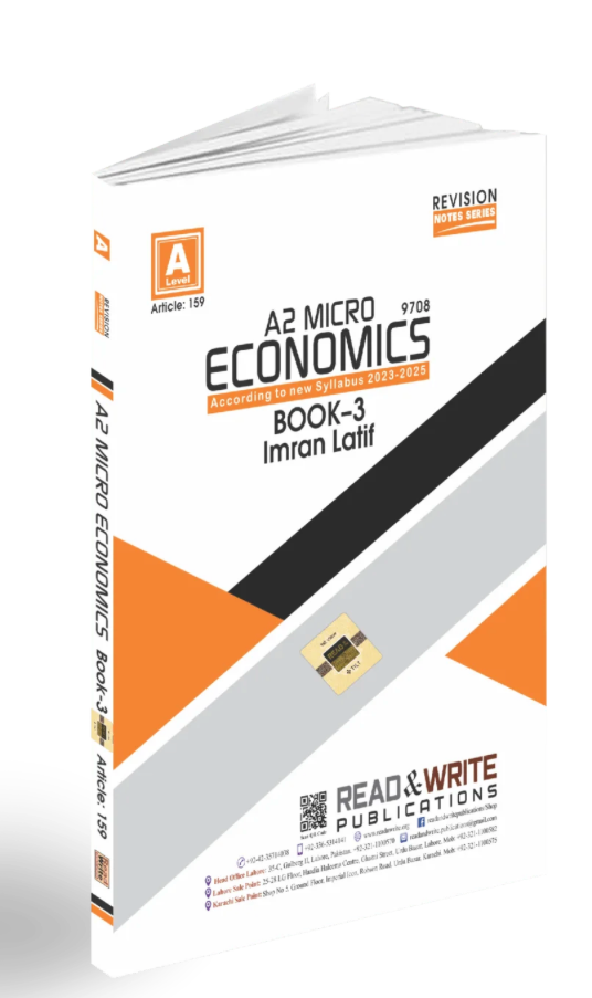 Micro Economics AS Level Revision Notes Series Book 3 by Imran Latif