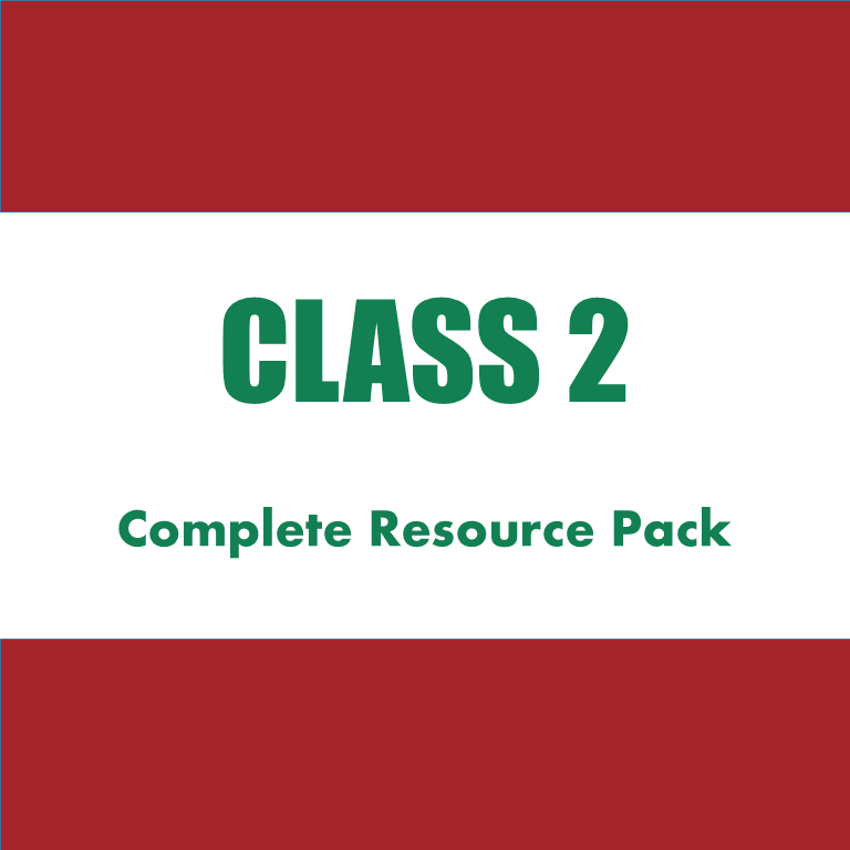 CLASS 2 Complete Resource Pack