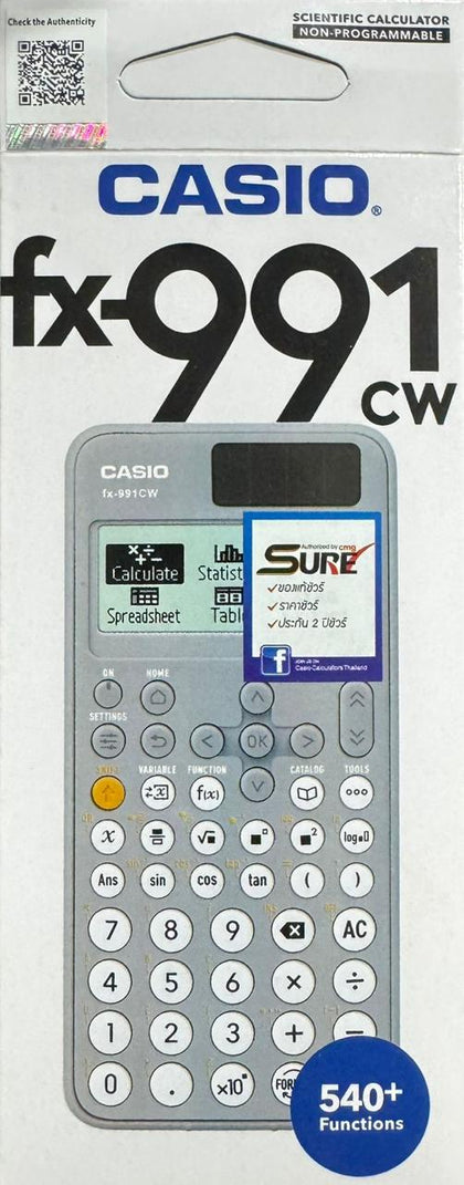 Casio FX-991 Cw Grey Edition (1st copy)