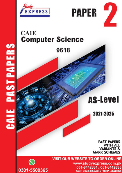 Computer Science (9618)AS-Level Yearly (2021-25) Recommended By:Mam Saima Salman