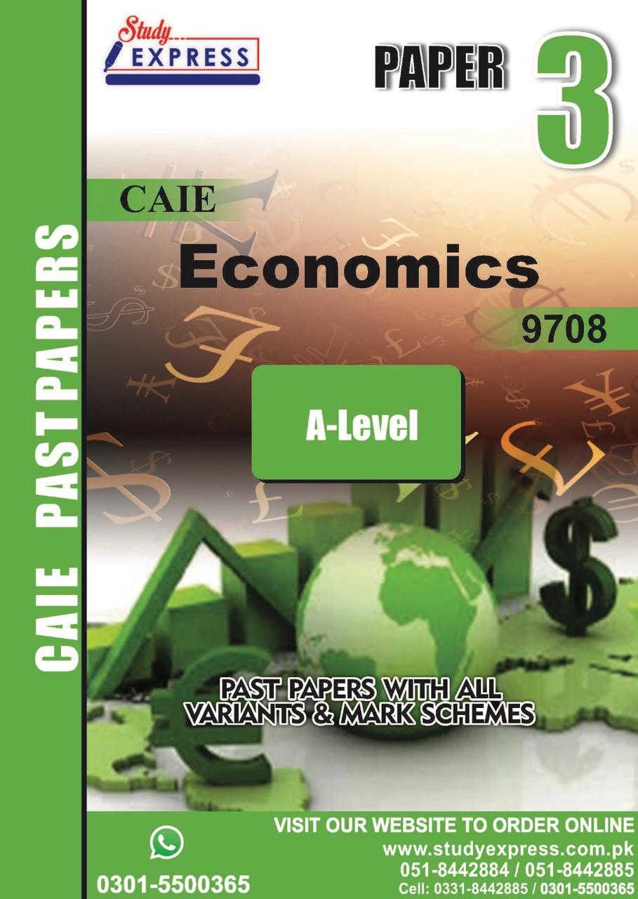 A-Level Economics (9708) Paper 3 (2021-2025)