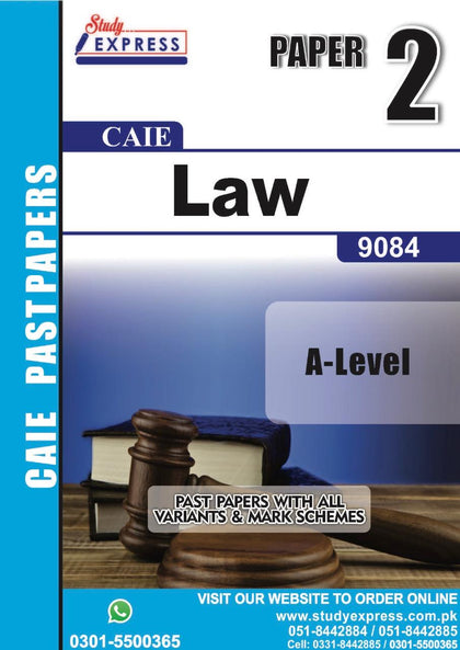 A-Level Law (9084) Paper 2 (2021-2025)
