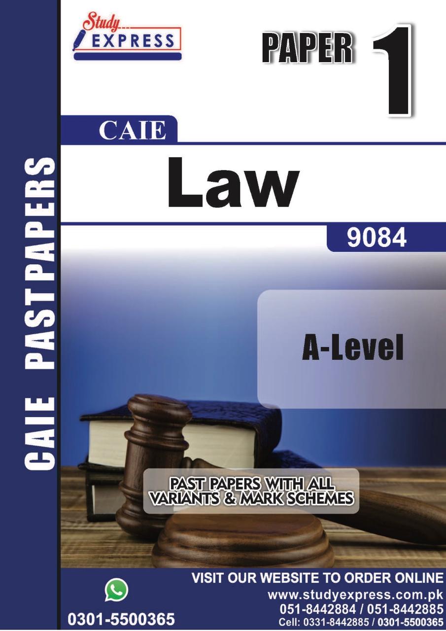 A-Level Law (9084) Paper 1 (2021-2025)