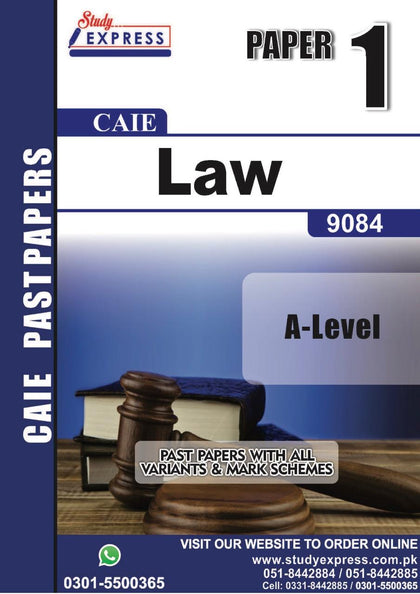 A-Level Law (9084) Paper 1 (2021-2025)