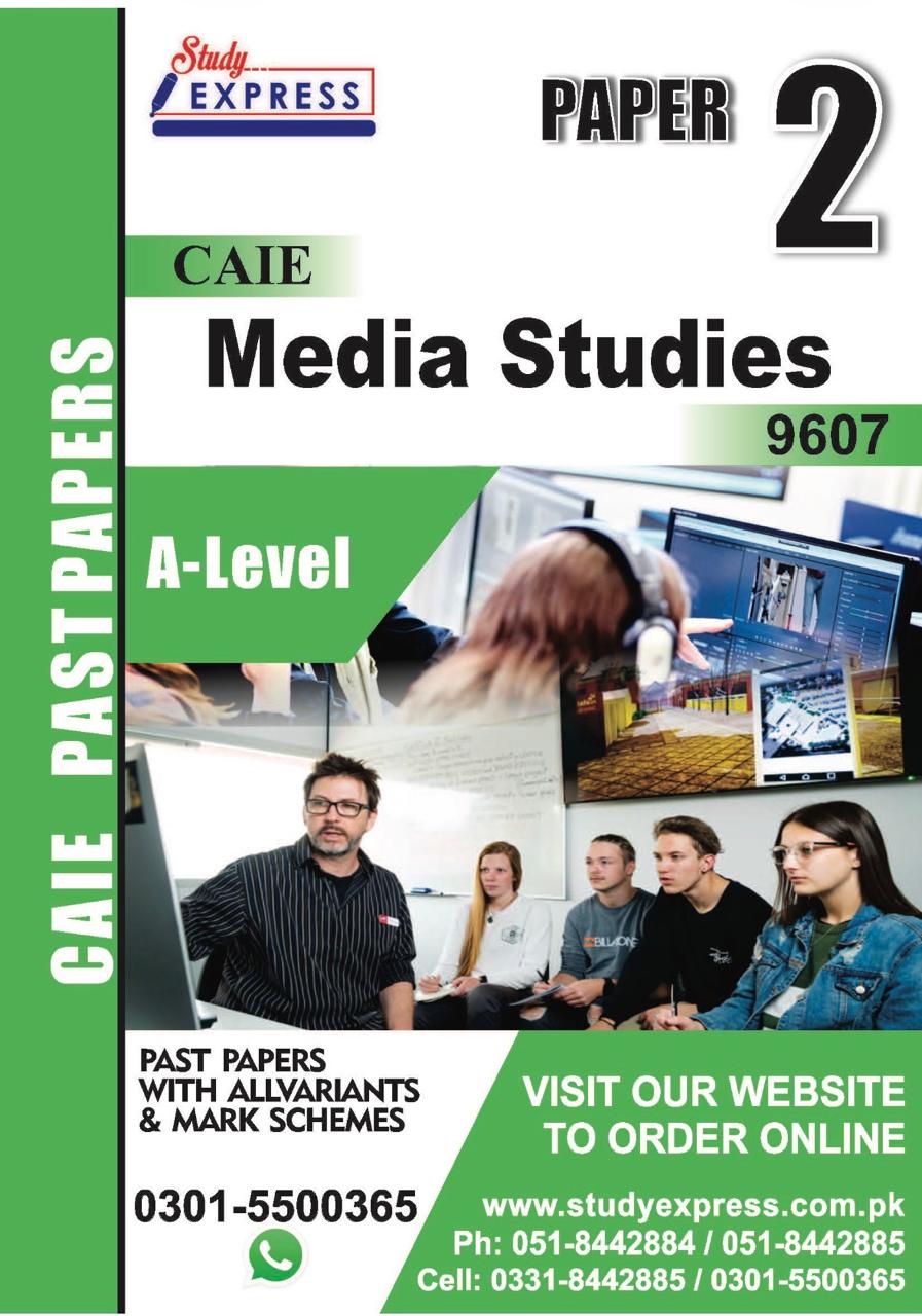A-Level Media Studies (9607) Paper 2 (2021-2025)