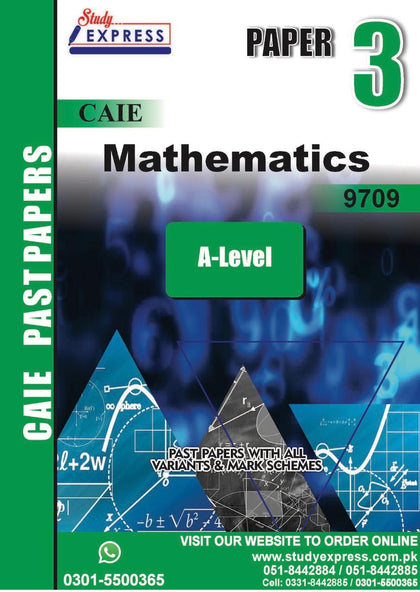 A-Level Mathematics  (9709) Paper 3 (2021-2025)