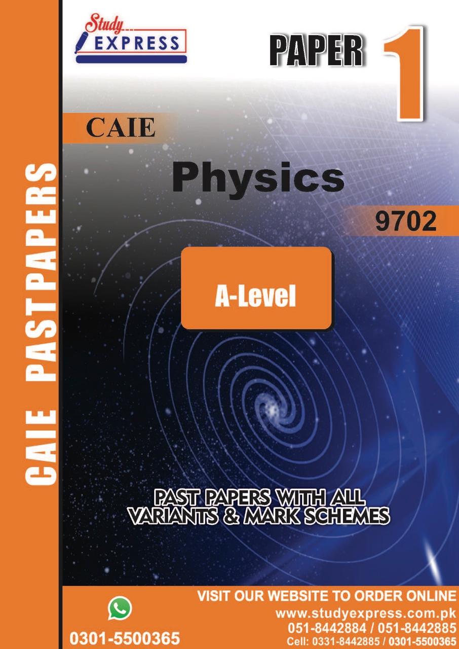 A-Level Physics  (9702) Paper 1 (2021-2025)