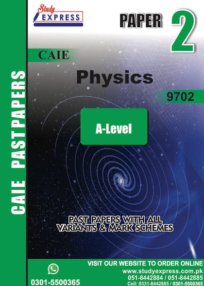 A-Level Physics  (9702) Paper 2 (2021-2025)