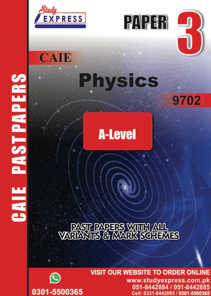 A-Level Physics  (9702) Paper 3 (2021-2025)