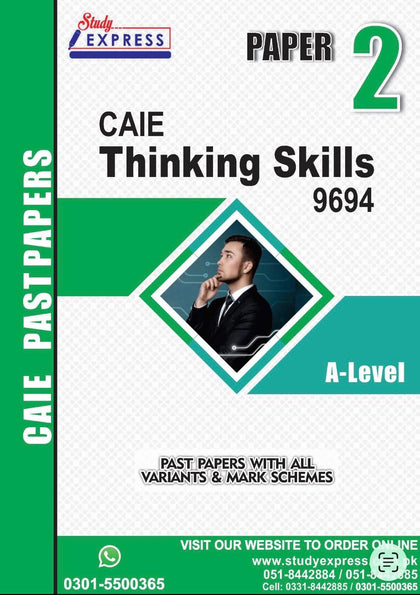 A-Level Thinking Skills (9694) Paper 2 (2021-2025)