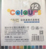 12-Color 0.5mm Quick-Dry Gel Pen Set – Smooth & Precise Writing