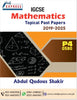 TOPICAL P4 MATHEMATICS PAST PAPERS IGCSE -0580 -(2019-2025) Compilied By: ABDUL QUDOUS SHAKIR