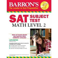BARRON'S SUBJECT TEST MATH LEVEL 2