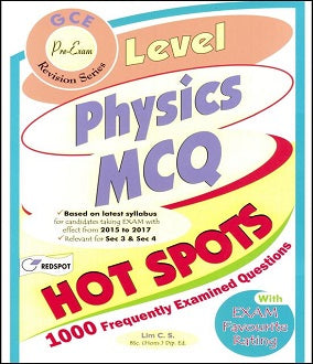 Red Spot O Level Physics MCQ