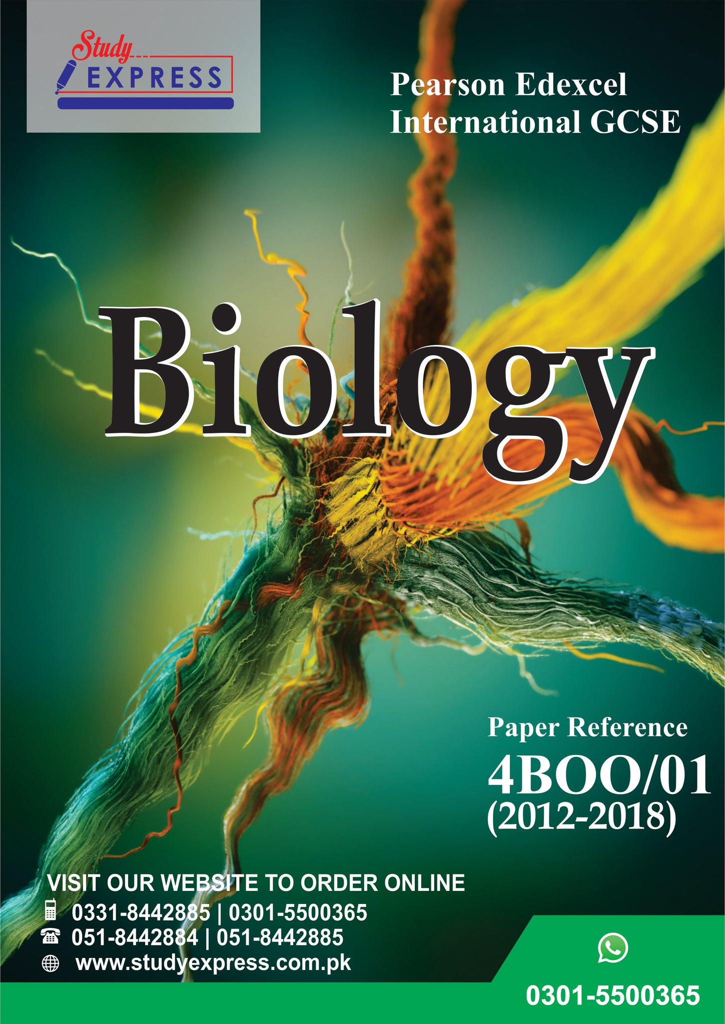Edexcel IGCSE Biology Paper 1B Past Papers (2012-2018)