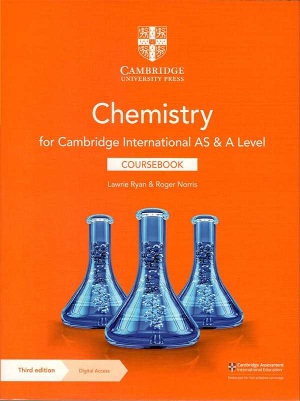 Cambridge International AS and A Level Chemistry Coursebook ( Low price edition)
