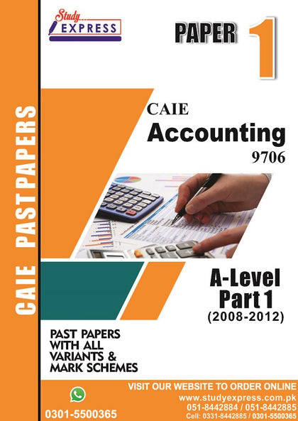 Accounting 9706 P1 Past Papers Part 1 (2013-2015)