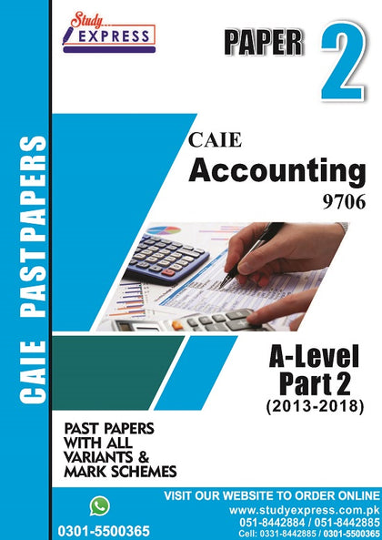 Accounting 9706 P2 Past Papers Part 2 (2016-2021)